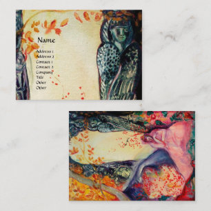 Carte De Visite GOLDEN DREAM Yoga Instructeur, Méditation, Jardin 