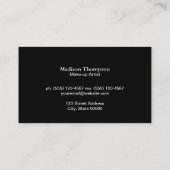 Carte De Visite Golden Flake Pois (Dos)