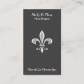 Carte de visite Golden Fleur De Lis (Devant)