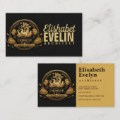 Carte De Visite Golden Ginseng Fusion : Nourriture chinoise (Devant / Derrière)