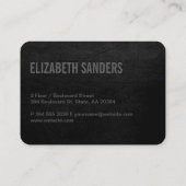 Carte De Visite Golden Globe | Exécutif (Dos)