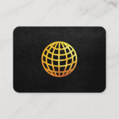 Carte De Visite Golden Globe | Exécutif (Devant)