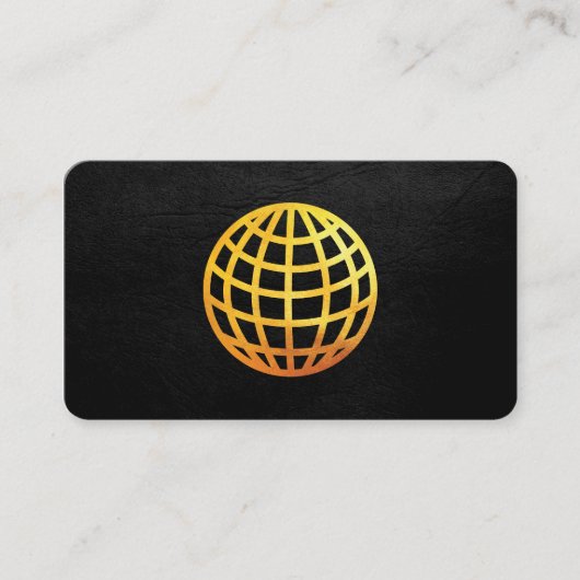 Carte De Visite Golden Globe | Exécutif (Devant)