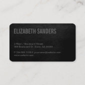 Carte De Visite Golden Globe | Exécutif (Dos)