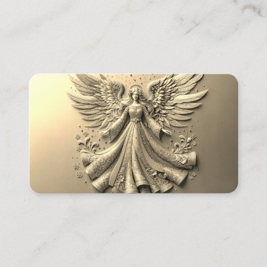Carte De Visite Golden Guardian Angel (Devant)