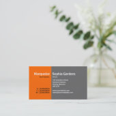 Carte De Visite Golden Section 02 (Debout devant)