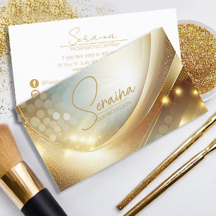 Carte De Visite Golden Wave Highlights ID1038