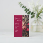 CARTE DE VISITE GOLDFINCH, ROSES ROSES ROSES ROSES ET BOUTEILLE (Debout devant)