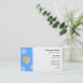 Carte De Visite Goldfish. (Debout devant)