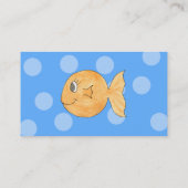 Carte De Visite Goldfish. (Dos)