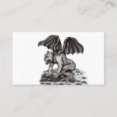 Carte De Visite Golem Gargoyle (Dos)