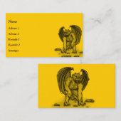 Carte de visite Golem Gargoyle (Devant / Derrière)