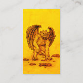 Carte De Visite Golem Gargoyle (Dos)