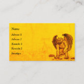 Carte De Visite Golem Gargoyle (Devant)