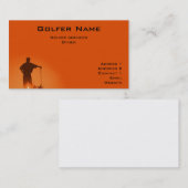 Carte de visite golf (Devant / Derrière)