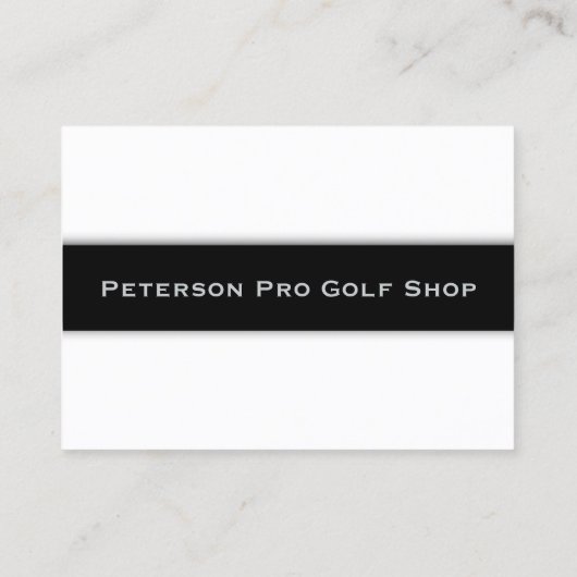 Carte De Visite Golf (Dos)