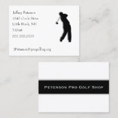 Carte De Visite Golf (Devant / Derrière)