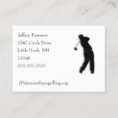 Carte De Visite Golf (Devant)