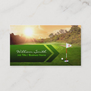 Carte De Visite Golf Business Card