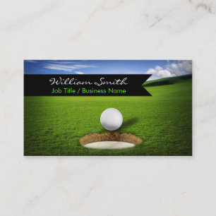 Carte De Visite Golf Business Card