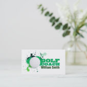 Carte De Visite Golf Coach (Debout devant)