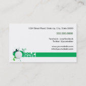 Carte De Visite Golf Coach (Dos)