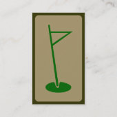 Carte De Visite golf de mod (Dos)
