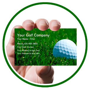 Carte De Visite Golf des Sports Modernes