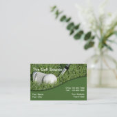 Carte De Visite Golf Industrie Euro Taille (Debout devant)