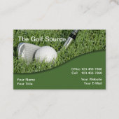 Carte De Visite Golf Industrie Euro Taille (Devant)