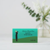 Carte De Visite Golf Pro (Debout devant)
