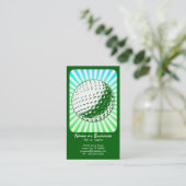 Carte De Visite golf : rétros rayons : (Debout devant)