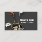 Carte de visite Golfer (Devant)