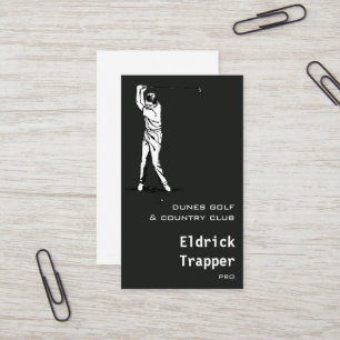 Carte De Visite Golfeur