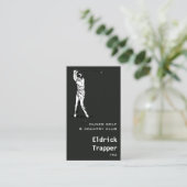 Carte De Visite Golfeur (Debout devant)