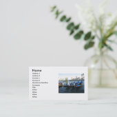 Carte de visite Gondola (Debout devant)