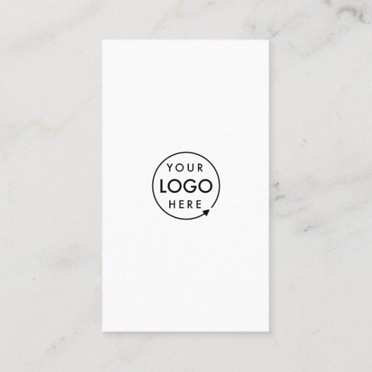 Carte De Visite Google Avis | Business Review Link QR Code (Dos)