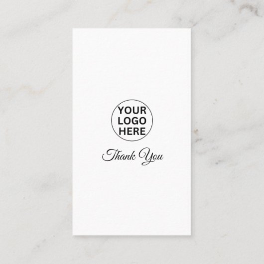 Carte De Visite Google Business Review 5 Star Qr Code (Dos)