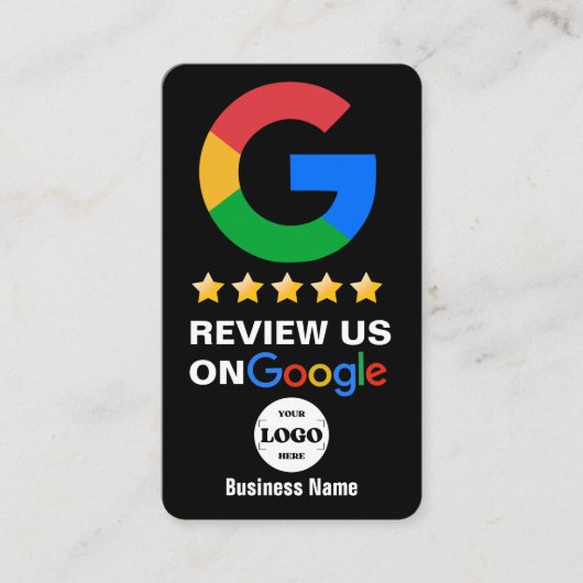 Carte De Visite Google Review (Devant)