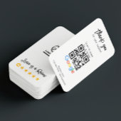 Carte De Visite Google Review My Business Qr Code Lien Merci