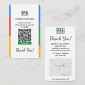 Carte de visite Google Review Pour Petites Entrepr (Devant / Derrière)