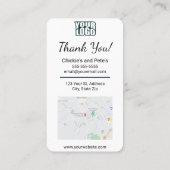 Carte de visite Google Review Pour Petites Entrepr (Dos)