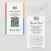 Carte de visite Google Review Pour Petites Entrepr (Devant / Derrière)