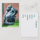 CARTE DE VISITE GORILLA (Devant / Derrière)