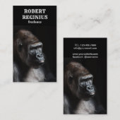 Carte De Visite Gorilla (Devant / Derrière)