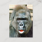 CARTE DE VISITE GORILLA FRAÎCHE (Devant)