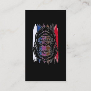 Carte De Visite Gorilla Martial Arts Jiu Jitsu Fighter