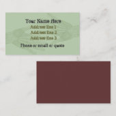 Carte de visite Goth Anatomy Hands (Devant / Derrière)