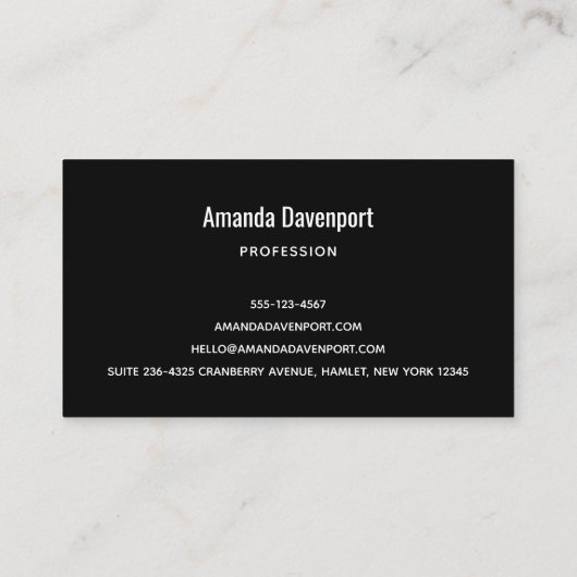 Carte De Visite Goth Crâne avec Fleurs rouges et Feuilles d'or (Dos)