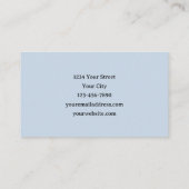 Carte De Visite Gothic White Pink Skeleton On Beach (Dos)